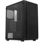  Корпус HSPD M730 (M730-TGBK), без БП, Mesh Mid Tower, Black, TG, 0.4 SPCC, no fans, E-ATX, ATX, mITX, 155/280/175-200mm, 2x2.5", 7xPCI, 1 