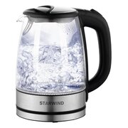  Чайник Starwind SKG5210 черный/серебристый 