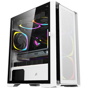  Корпус 1STPLAYER Trilobite T4 MESH ARGB White (T4-WH-4FS7-W) / mATX / 4x120mm ARGB fans 