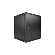  Шкаф коммутационный ЦМО ШРН-Эконом ШРН-Э-12.650.1-9005 настенный 12U 600x650мм черный 
