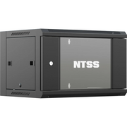  Шкаф коммутационный NTSS NTSS-W12U6045GS (NTSS-W12U6045GS-BL) настенный 12U 570x450мм черный 