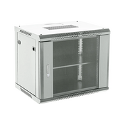  Шкаф коммутационный Rexant 04-0964-111 настенный 9U 600x450мм серый 