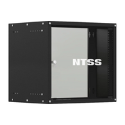  Шкаф коммутационный NTSS Lime NTSS-WL9U5545GS-BL настенный 9U 550x450мм черный 