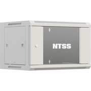  Шкаф коммутационный NTSS Премиум NTSS-W15U6060GS настенный 15U 600x600мм серый 