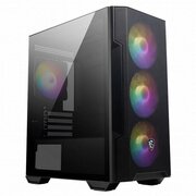  Корпус MSI Mag Forge M100R (306-7G20R41-HH9), Global, 1xUSB 3.0, 2xUSB 2.0, 4x120mm ARGB Fan, ESD ARGB¶Control Board 