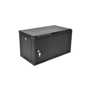  Шкаф коммутационный ЦМО ШРН-Эконом ШРН-Э-6.650.1-9005 настенный 6U 600x650мм серый 