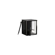  Шкаф коммутационный Hyperline (TWB-FC-1266-GP-RAL9004) настенный 12U 600x600мм черный 
