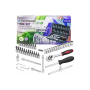  Набор инструментов Помощник 2462-46(60437) 46 предметов 