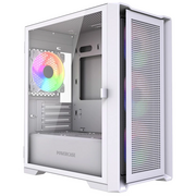  Корпус Powercase Alisio Micro X4W V2 LE (CAMCXW-A4-LE), Tempered Glass, 4х 120mm ARGB PWM fans, белый, mATX 