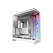  Корпус NZXT H9 Flow RGB (CM-H92FW-R1) без БП (2025), Midi-Tower, TG, 3x140mm + 1x120mm, 2xUSB-A 3.2 1xUSB-C E-ATX, ATX, mITX White 