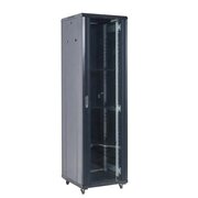  Шкаф коммутационный Rexant 04-2766-212 напольный 27U 600x600мм черный 