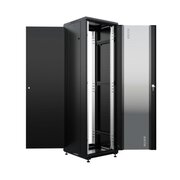  Шкаф коммутационный NTSS Премиум NTSS-R42U6060GS-1BL напольный 42U 600x600мм черный 