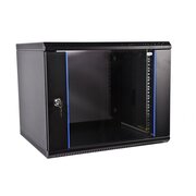  Шкаф коммутационный ЦМО ШРН-Э-18.350-9005 настенный 18U 600x350мм черный 