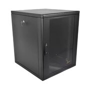  Шкаф коммутационный ЦМО ШРН-М-12.650-9005 настенный 12U 600x650мм черный 