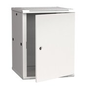  Шкаф коммутационный ITK Linea W (LWR3-12U66-MF) настенный 12U 600x600мм серый 