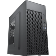  Корпус Foxline Forza FZ-055-SX450-U32 mATX, 450W, 2xUSB2.0+2xUSB3.0, Black, w/o Fan, 8 cm PSU, power cord 