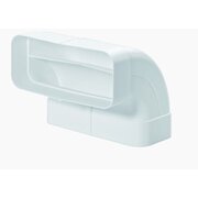  Вертикальное колено V-ZUG 1012785 90° для плоских каналов 227х94х174мм 