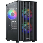  Корпус XASTRA A307M 3FRGB Black (A307M-3FC12F) mATX/Mesh/ tempered glass / 3x 120mm FC120 FRGB fans 