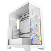  Корпус Deepcool CG580 4F V2 WH без БП, боковое окно (панорама), 4x120mm ARGB PWM вентилятора, белый, ATX 