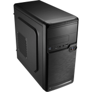  Корпус Formula QS-182 (mATX, USB3.0 x1, USB2.0 x2, 1x 8cm Black Fan) 