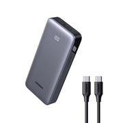  Внешний аккумулятор UGREEN PB535 (55994B) 10000mAh Two-Way Fast Charging 2*USB-C&USB-A 30W Power Bank серый космос 