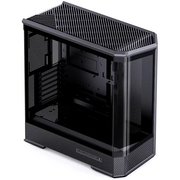  Корпус JONSBO D400 Black без БП, боковая панель из закаленного стекла (панорама), mini-ITX, micro-ATX, ATX, черный 