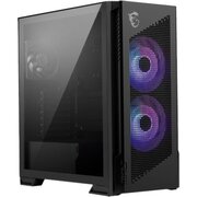  Корпус MSI MPG Velox 300R Airflow PZ (306-7G27R21-JA4 / 306-7G27R14-JA4), Global, 2xUSB 3.2 Gen 1, 1xUSB 3.2 Gen2 Type-C, 2x160mm ARGB Fan, 1x120mm 