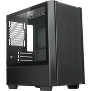 Корпус XASTRA A400M 0F Black (A400M-0F) mATX/Mesh/Screwless TG+Mesh/ no fans 