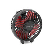  Вентилятор портативный MARTA MT-FN2546 черный/красный 