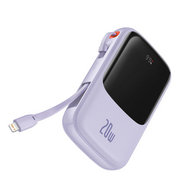  Портативное ЗУ Baseus Qpow Pro Digital Display Fast Charge PPQD2-20C фиолетовый 