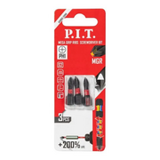  Бита ударная P.I.T. PH1x25 мм (ASDR02-25PH1) 3 шт в уп. 