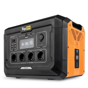  Электростанция портативная TopON TOP-X2500 (103504) 640000mAh 16A QC3.0/PD2.0 6xUSB черный/оранжевый 