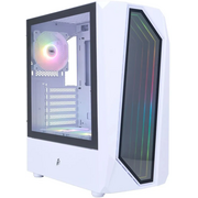  Корпус 1STPLAYER Infinite Space IS6 ARGB White (IS6-WH-2F7R-W-1F7-W) / ATX / 3x120mm ARGB fans 