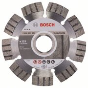  Диск алмазный турбосегментный BOSCH 2608602651 Best for Concrete 115x22мм 