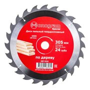  Диск пильный по дереву Monogram 087-034 d-305мм dпосад-30мм циркулярные пилы (упак 1шт) 