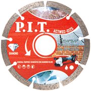  Диск алмазный P.I.T. ACTW02-G125 отрезной (сегментированный) 125x22,2x1,4 мм 