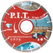  Диск алмазный P.I.T. ACTW02-G230 отрезной (сегментированный) 230x22,2x1,4 мм 