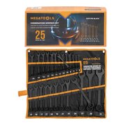  Набор ключей комбинированных MEGATOOLS MT-5261PD Black(64643) 25 предметов 