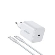  СЗУ UGREEN X524 (65055) 45W USB-C GaN Fast Charger With Cable EU White 