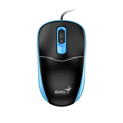  Мышь проводная Genius DX-111 черно-синий 
