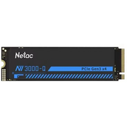  SSD Netac NV3000 (NT01NV3000Q-512-E4X) 512Gb M.2 2280, PCI-E 3.0 x4, 3D NAND, 3000/1200MBs, NVMe, heatsink 