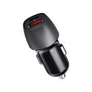  Автомобильное зарядное устройство Rexant 16-0242 черное 