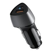  Автомобильное зарядное устройство Rexant 16-0241 черное 