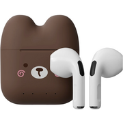  Беспроводные наушники Caweon TeddyBear CHA2-BR True Wireless Коричневый 