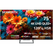  Телевизор Skyworth 75Q67H черный/серый 