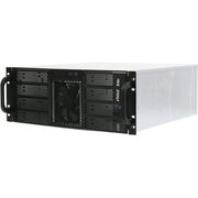  Корпус Procase RE411-D8H4-A-45 4U,8x5.25+5HDD,черный,без блока питания,глубина 450мм,MB ATX 12"x9,6" 