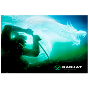  Коврик для мышки Raskat Ronin FF L 900*400*3, резина+ткань, прошитый край 