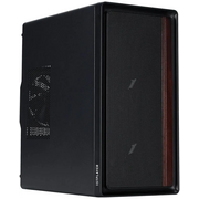  Корпус 1STPLAYER WD1 Black (WD1-BK-3F) / mATX / 3x120mm fans 