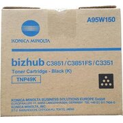  Тонер Konica-Minolta bizhub (A95W150) C3351/C3851 черный TNP-49K 