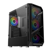  Корпус Xigmatek Lamiya EN40016 ATX, USB3.0x1+USB2.0x2, Front Left TG, 4PCS X24A Fan 